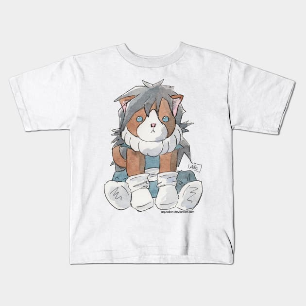 Harlock the Cat Cosplay: Kid Gohan Kids T-Shirt by Aqutalion